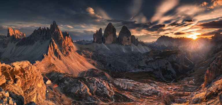 tre cime di lavaredo góry mountains dolomites